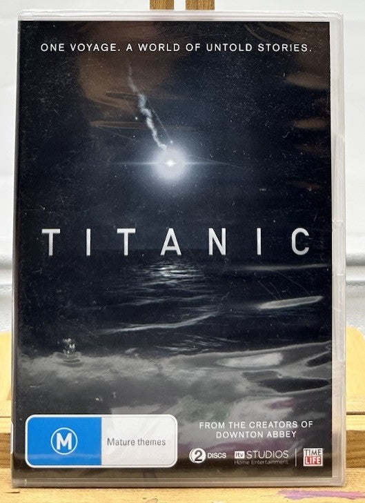 DVD: TITANIC (2 DISC SET) GC - FOUR PART MINI SERIES BY CREATORS DOWNTON ABBEY