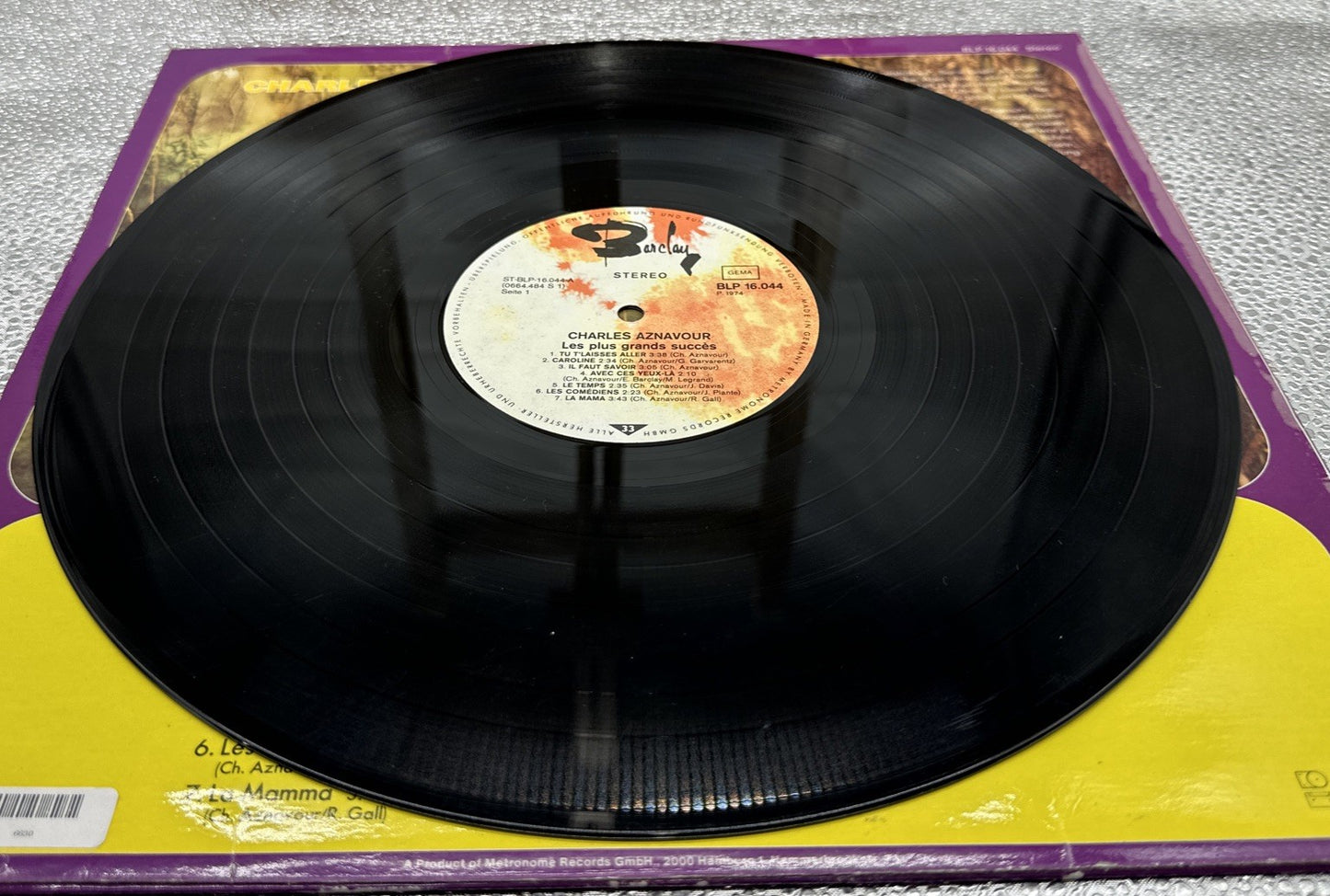 Charles Aznavour - Les Plus Grands Succe's Record In Good Condition 6630