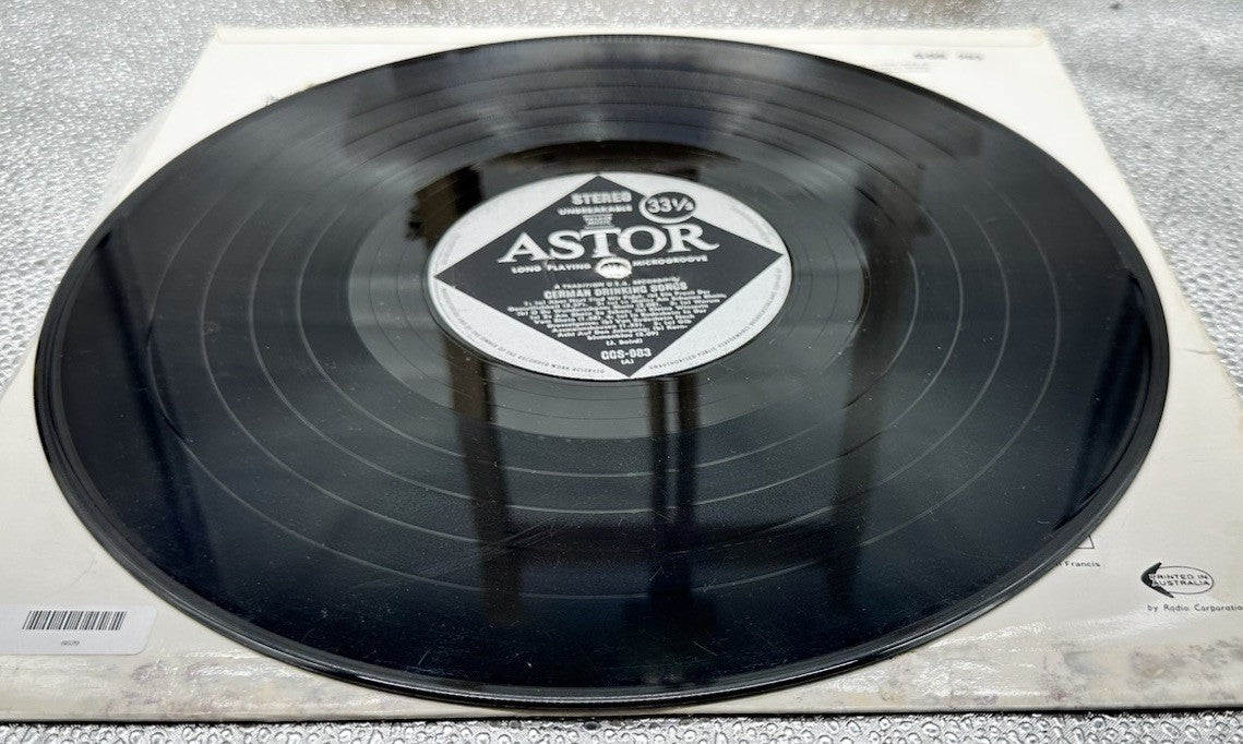 German Drinking Songs - Recorded Live In Munich Record In Good Condition 6629