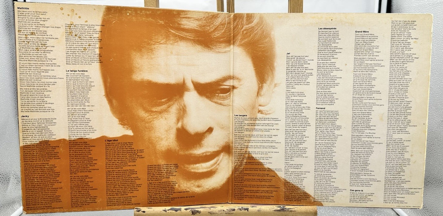 Jacques Brel – 7 - Ces Gens Là Record In Good Conditio 6655