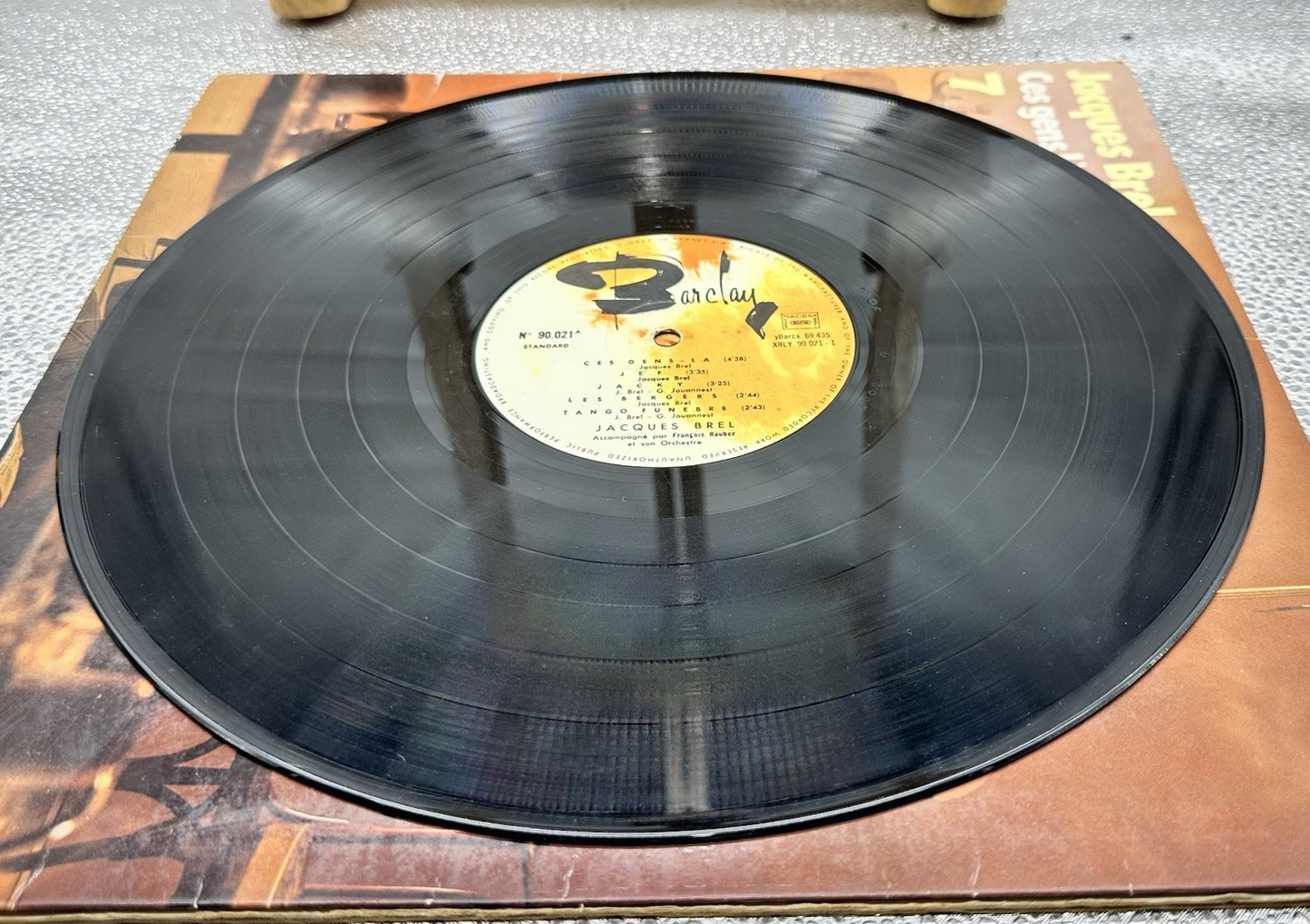 Jacques Brel – 7 - Ces Gens Là Record In Good Conditio 6655