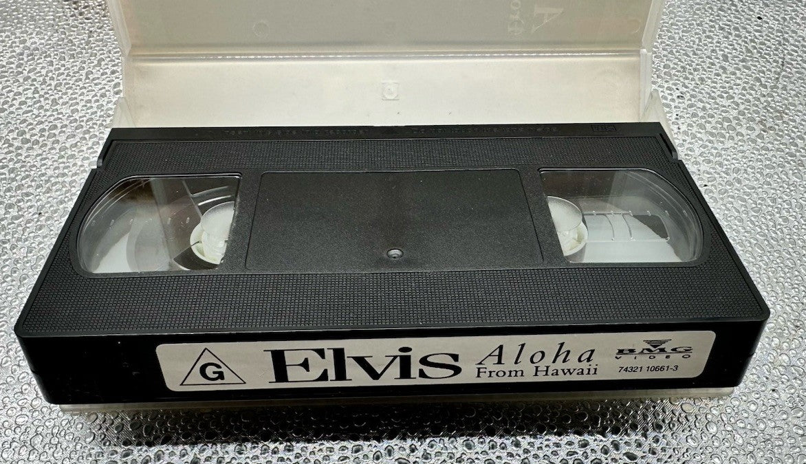 Elvis Aloha From Hawaii VHS Tape In Good Condition 8943