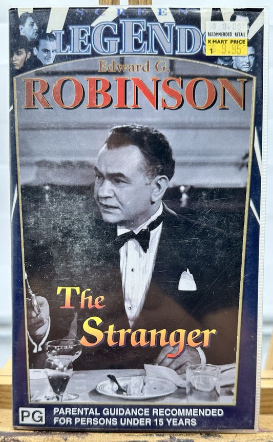 The Stranger : Edward G. Robinson VHS Tape In Good Condition 8953