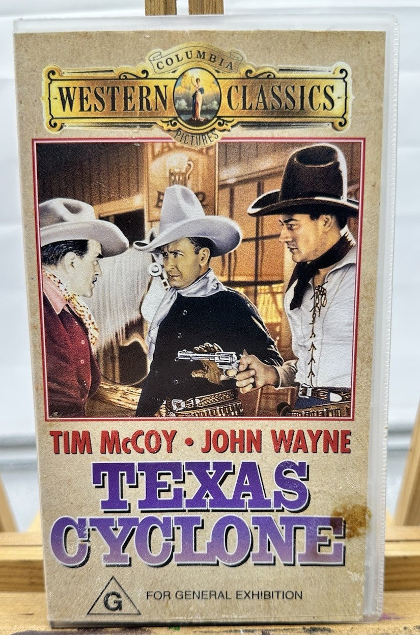 Texas Cyclone VHS Tape In Good Condition 8941