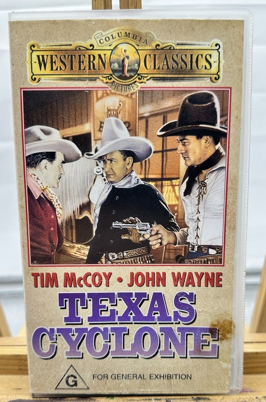 Texas Cyclone VHS Tape In Good Condition 8941