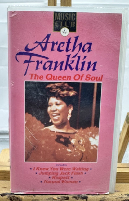 Aretha Franklin The Queen Of Soul VHS Tape In Good Condition 8920