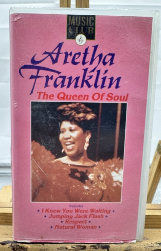 Aretha Franklin The Queen Of Soul VHS Tape In Good Condition 8920