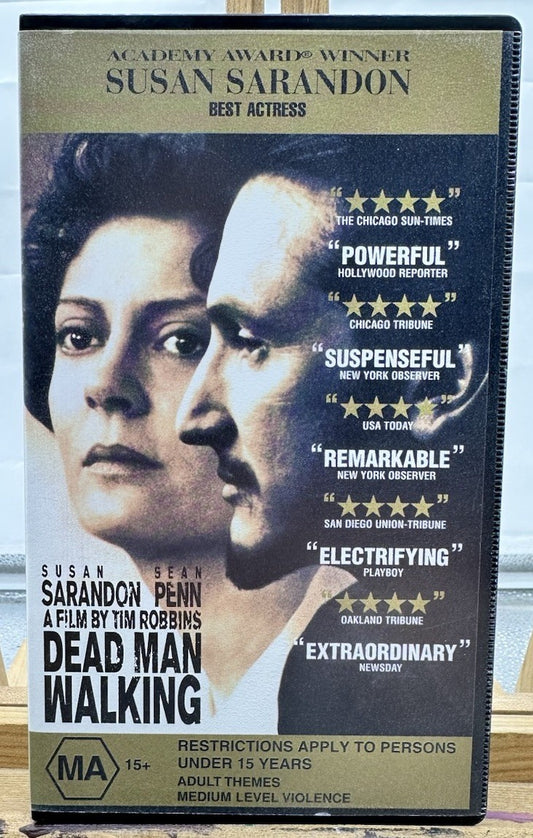 Dead Man Walking VHS Tape In Good Condition 8952