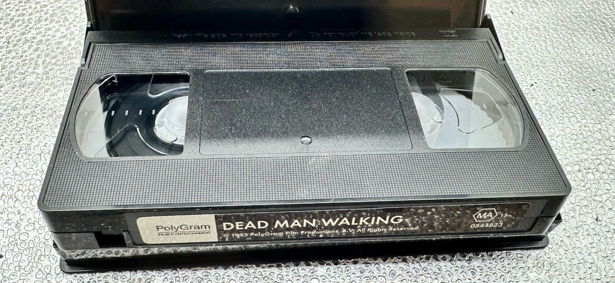 Dead Man Walking VHS Tape In Good Condition 8952