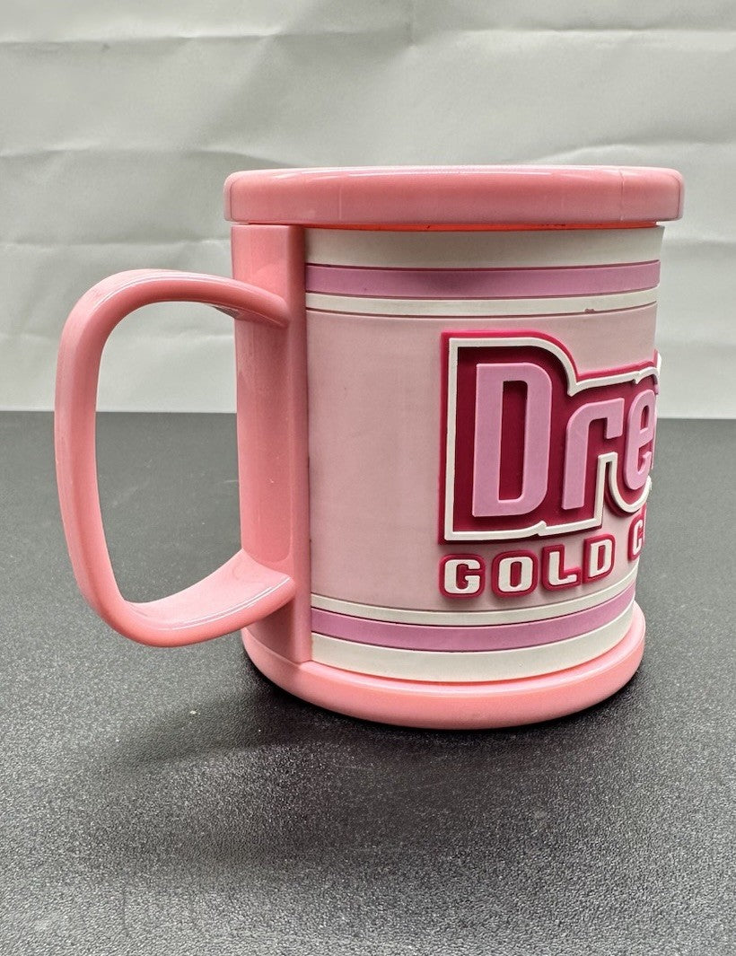 Dreamworld Gold Coast Souvenir Plastic Mug Cup Pink Colour In Good Condition8845