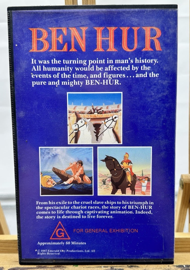 Ben Hur VHS Tape In Good Condition 8754