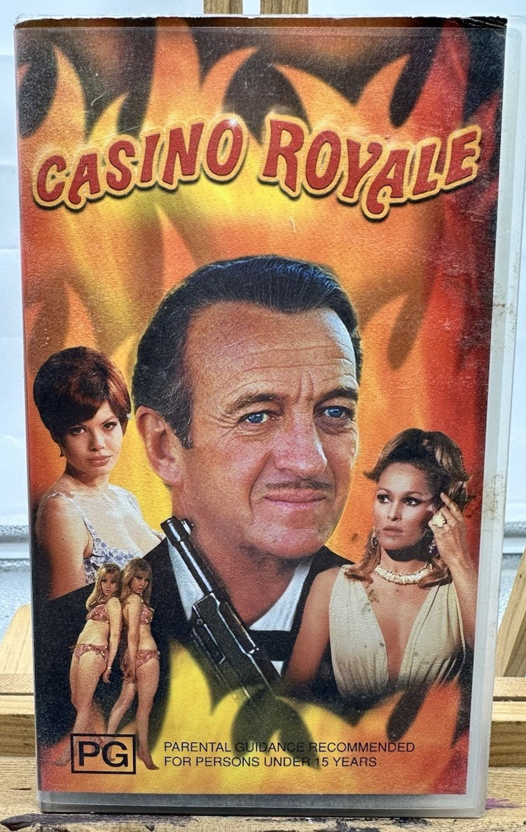 Casino Royale VHS Tape In Good Condition 8965