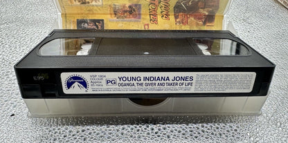 The Adventures Of Young Indiana Jones VHS Tape In Good Condition 8949