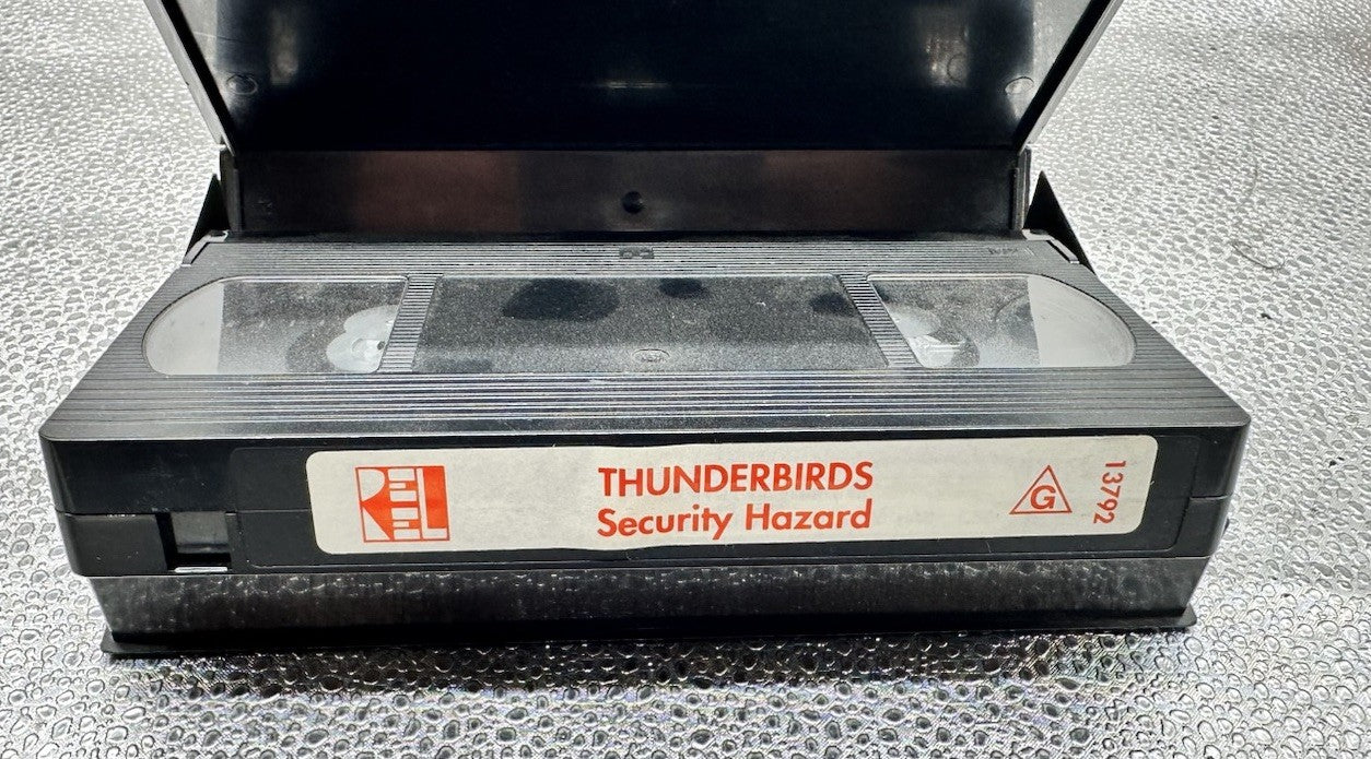 Thunderbirds Security Hazard Volume 1 VHS Tape In Good Condition 8912