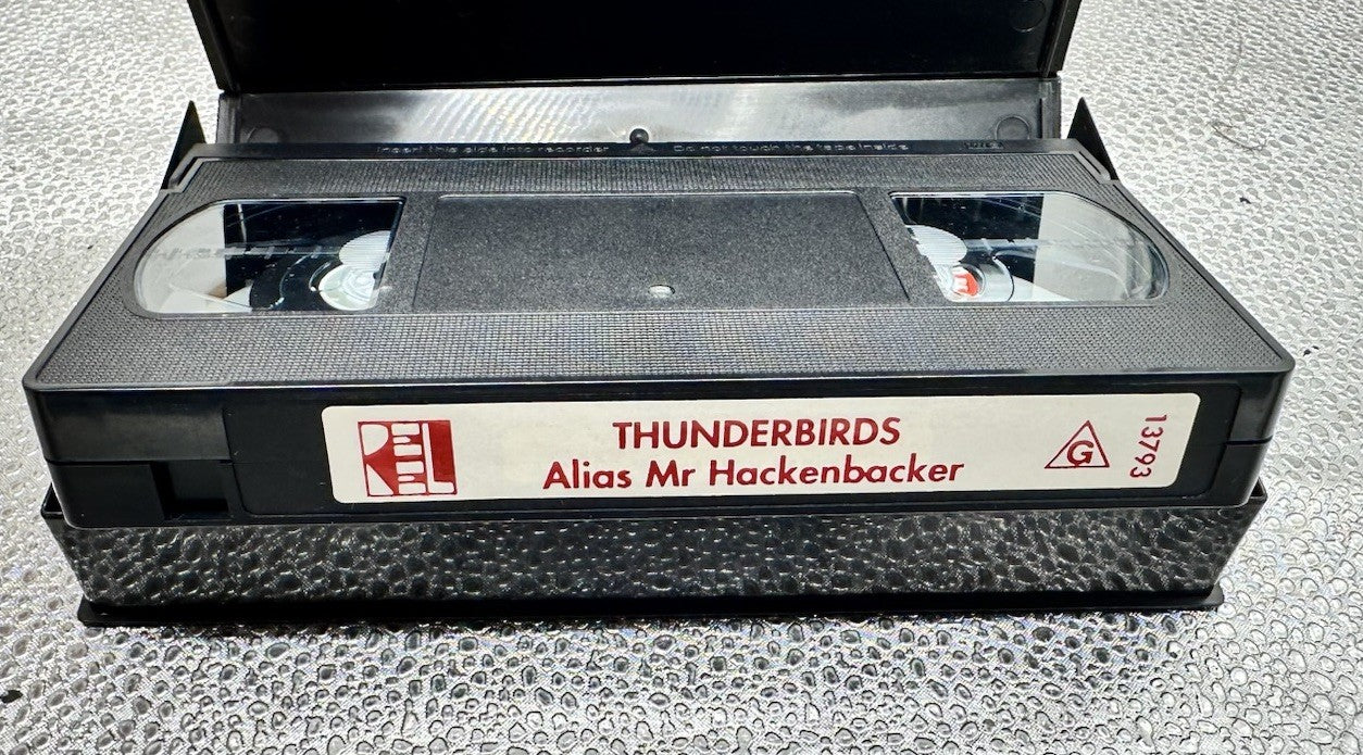 Thunderbirds Alias Mr. Hackenbacker Volume 2 VHS Tape In Good Condition 8907