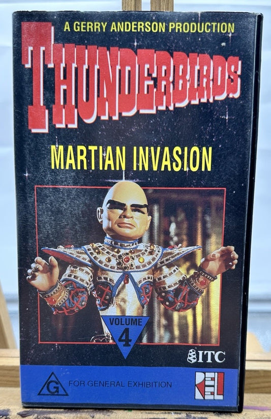 Thunderbirds Martian Invasion Volume 4 VHS Tape In Good Condition 8909