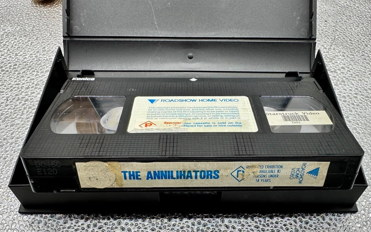 The Annihilators VHS Tape In Good Condition 8914