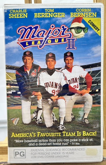 Major League 2 EX-Rental VHS Tape In OK Condition 8876