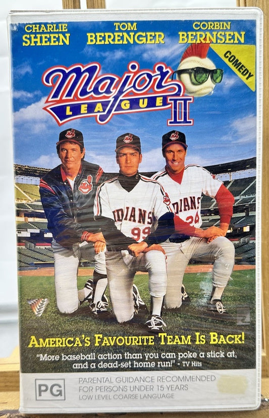 Major League 2 EX-Rental VHS Tape In OK Condition 8876