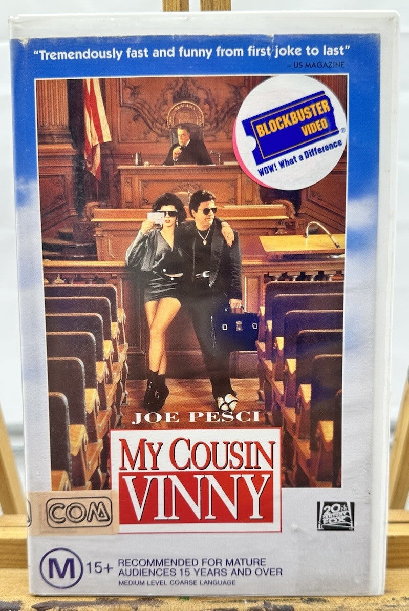 My Cousin Vinny : Joe Pesci EX-Rental VHS Tape In OK Condition 8963