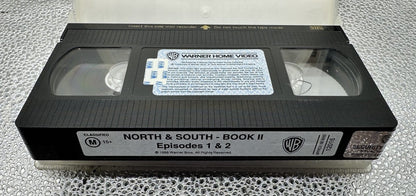 North and South Book II Episodes 1, 2, 3, 4, 5 & 6 VHS Tapes In Good Cond 8974