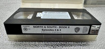 North and South Book II Episodes 1, 2, 3, 4, 5 & 6 VHS Tapes In Good Cond 8974