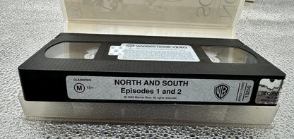 North and South Episodes 1, 2, 3, 4, 5 & 6 VHS Tapes In Good Condition 8970