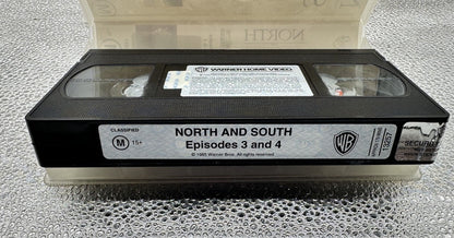 North and South Episodes 1, 2, 3, 4, 5 & 6 VHS Tapes In Good Condition 8970