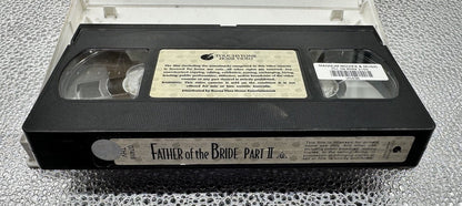 Father of the Bride Part 2, Steve Martin EX-Rental VHS Tape In OK Condition 8893