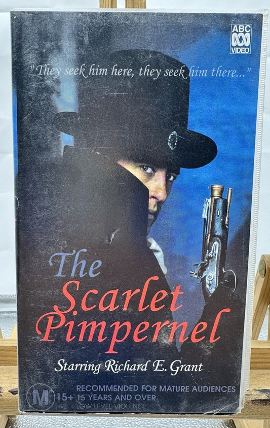 The Scarlet Pimpernel Double Tape VHS Tape Damaged Case In Good Condition 8969