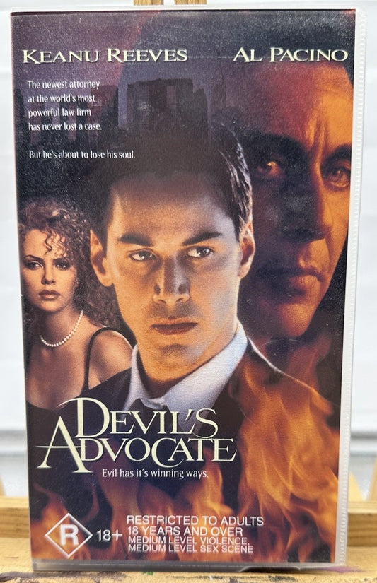 Devil's Advocate : Al Pacino VHS Tape In Good Condition 8904