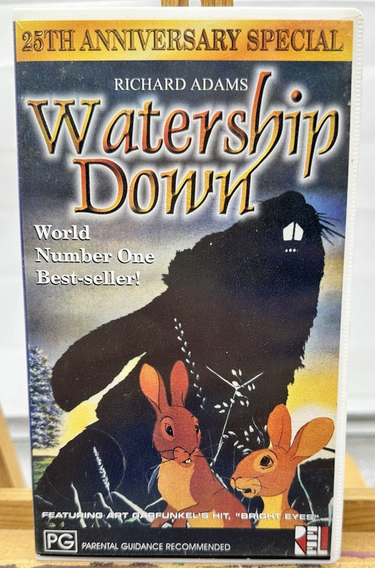Watership Down VHS Tape In Good Condition 8924