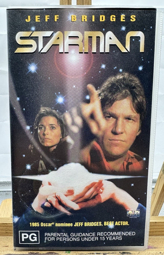 Starman : Jeff Bridges VHS Tape In Good Condition 8929