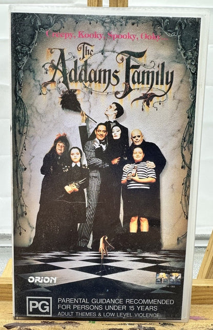 The Addams Family VHS Tape In Good Condition 8879