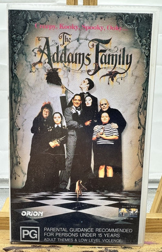 The Addams Family VHS Tape In Good Condition 8879