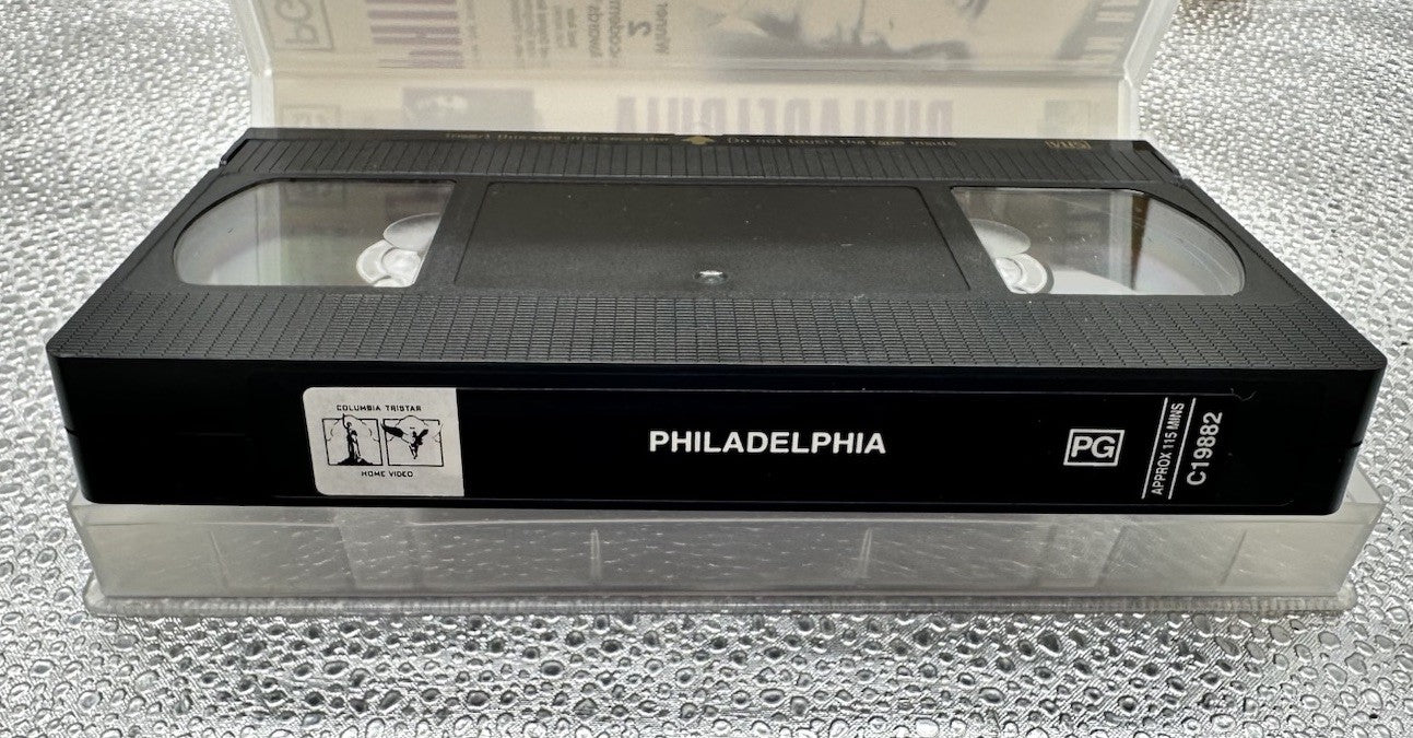 Philadelphia : Tom Hanks / Denzel Washington VHS Tape In Good Condition 8882