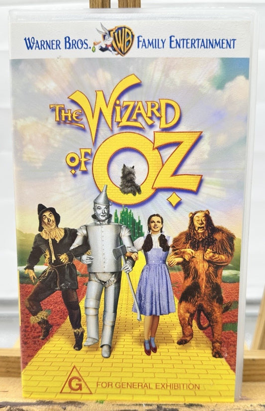 The Wizard Of OZ : Warner Brothers VHS Tape In Good Condition 8875