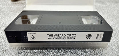 The Wizard Of OZ : Warner Brothers VHS Tape In Good Condition 8875