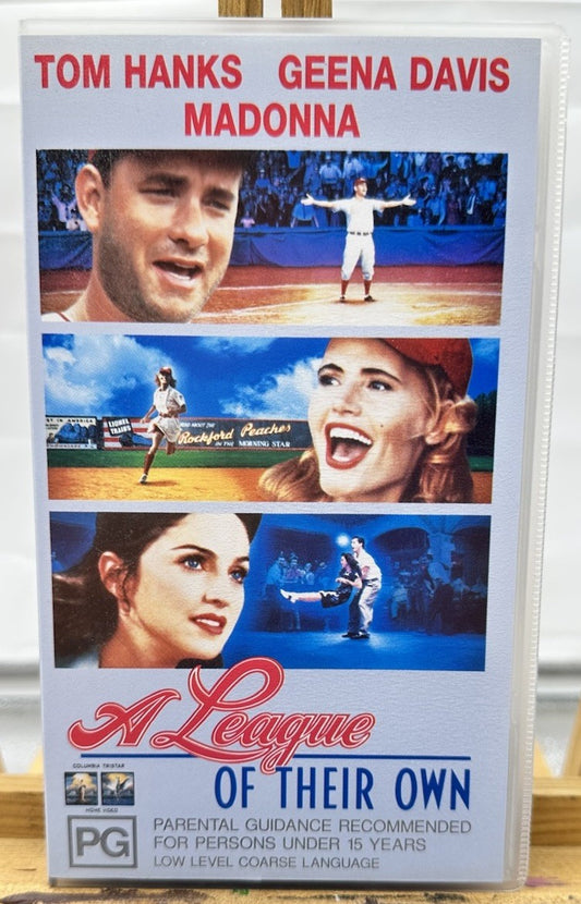 A League Of Their Own : Tom Hanks / Madonna VHS Tape In Good Condition 8890