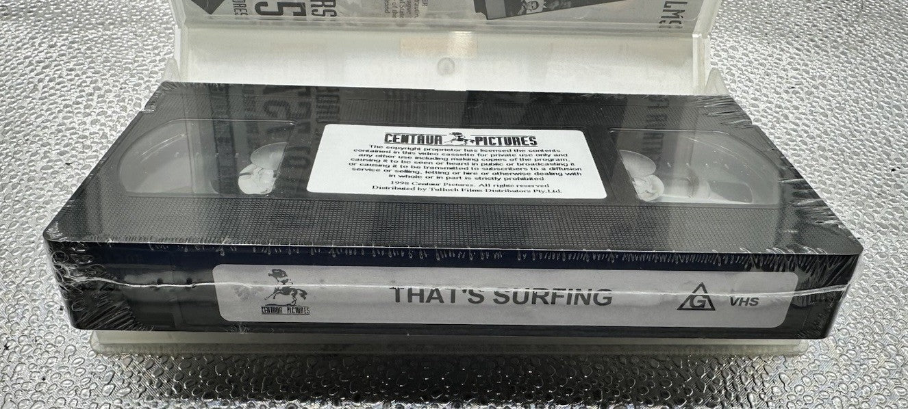 That's Surfing A History Of Australian Surfacing VHS Tape In Good Condition 8960