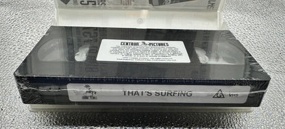 That's Surfing A History Of Australian Surfacing VHS Tape In Good Condition 8960