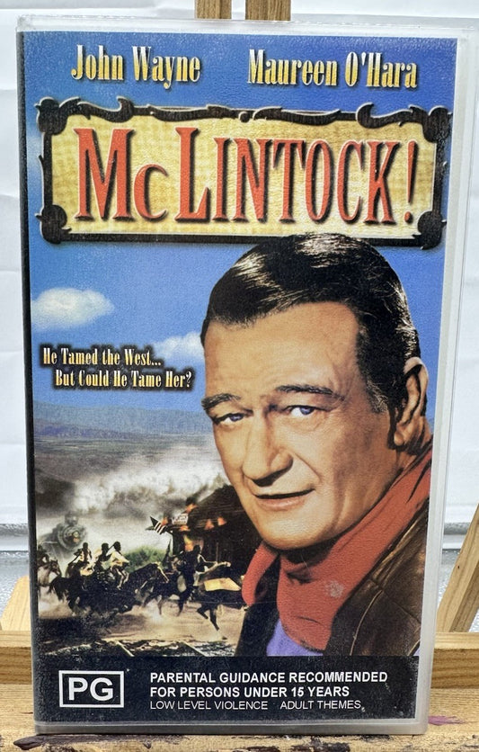 Mc Lintock ! : John Wayne VHS Tape In Good Condition 8950