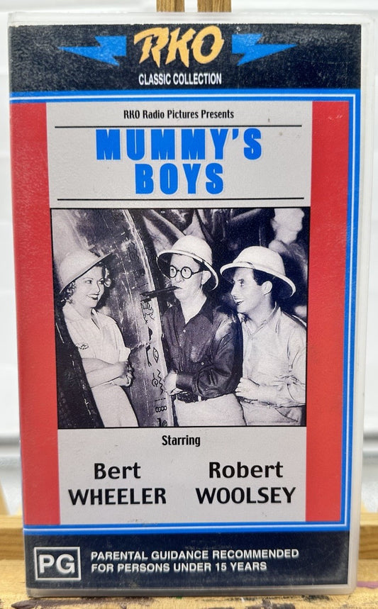 Mummy's Boys : RKO Classic Collection VHS Tape In Good Condition 8932