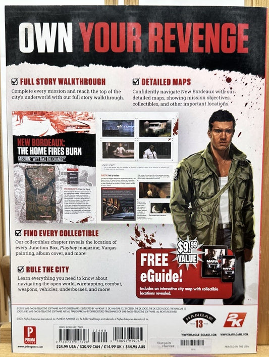 Mafia 3 Strategy Guide In Good Condition 8456