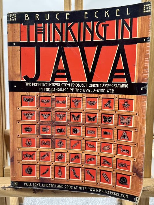 Thinking in Java (1st Edition), Eckel, Bruce Textbook In Good Condition 8633