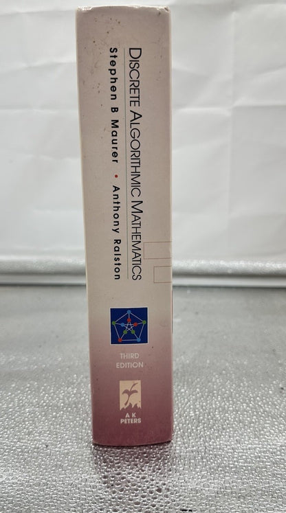 Discrete Algorithmic Mathematics Hardcover Stephen B., Ralston, A Textbook 8740