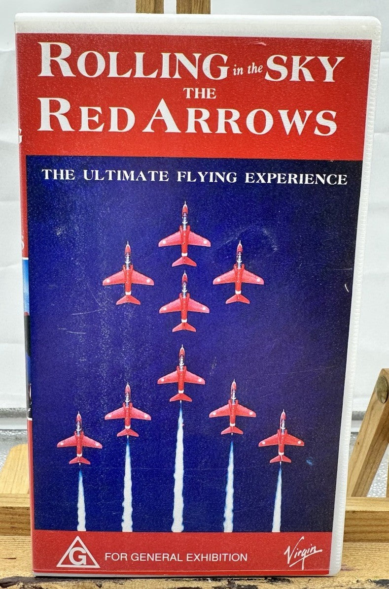 Rolling In The Sky The Red Arrows The Ultimate Flying Experience VHS Tape 8856