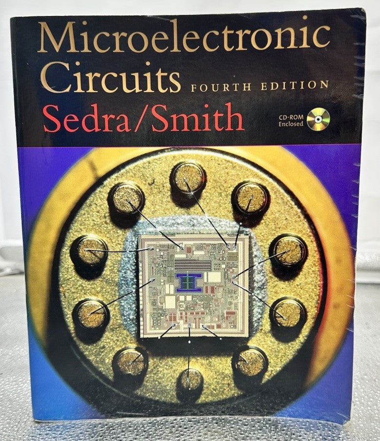 Microelectronic Circuits Hardcover Adel S., Smith, Kenneth C. Sed Textbook 8632