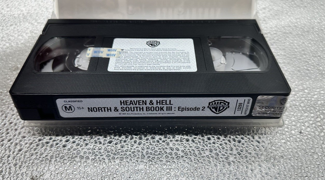 Heaven And Hell North And South Episode 1-2-3 VHS Tapes In Good Condition 8975