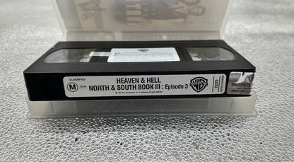 Heaven And Hell North And South Episode 1-2-3 VHS Tapes In Good Condition 8975